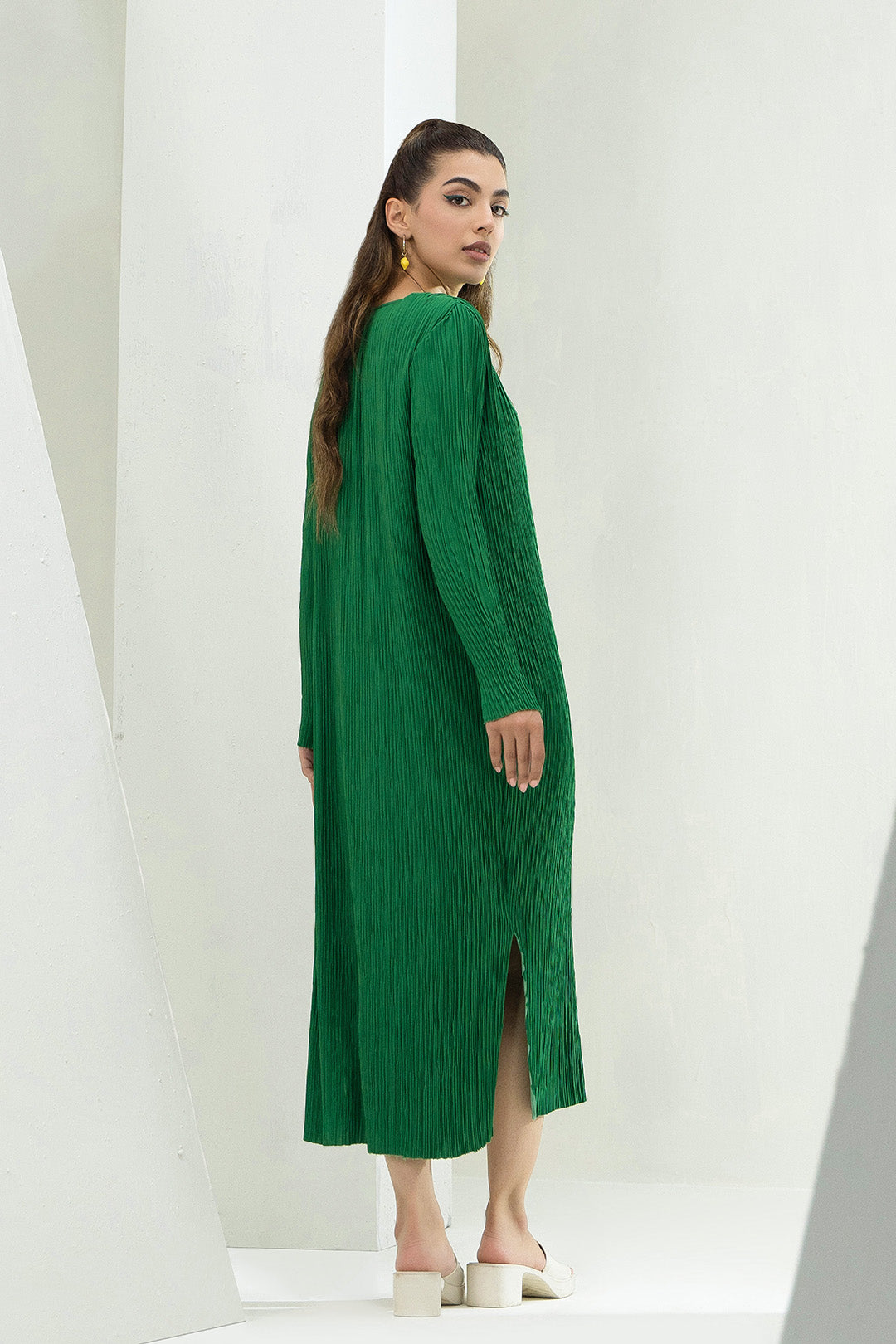 Darkin Pleated Long