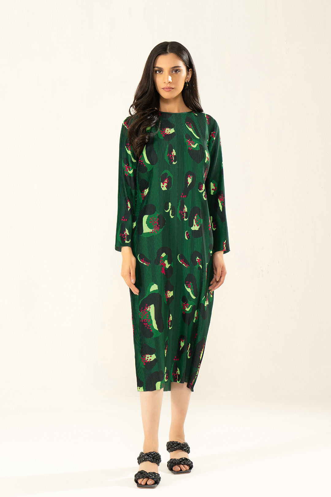 Arsal Pleated Long