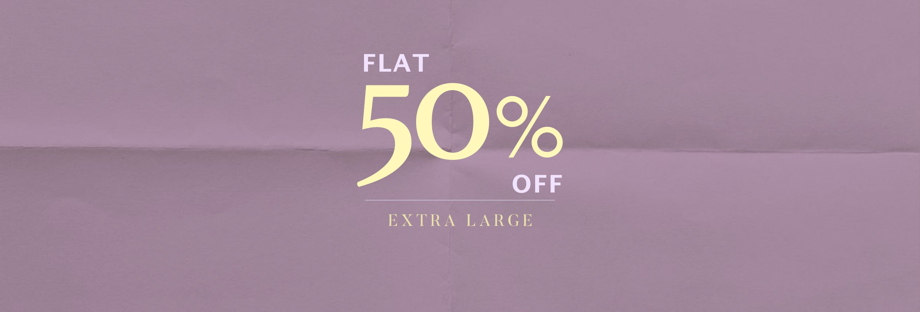 Flat 50 XL