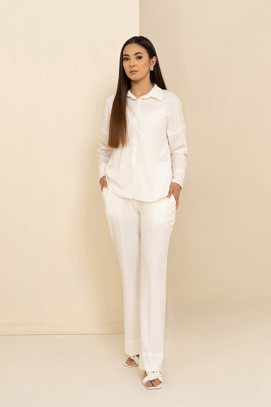 Basic White Button Down