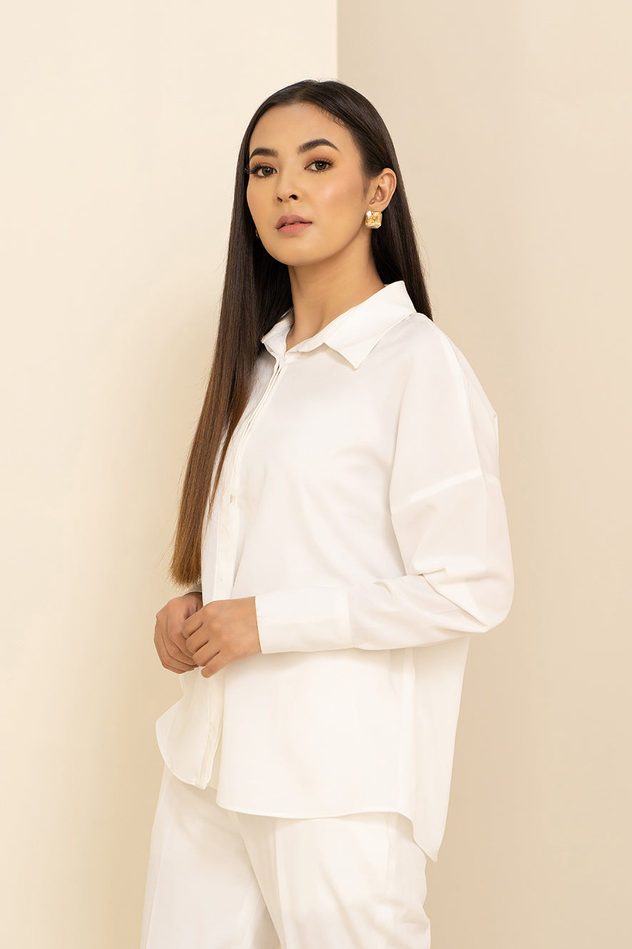 Basic White Button Down