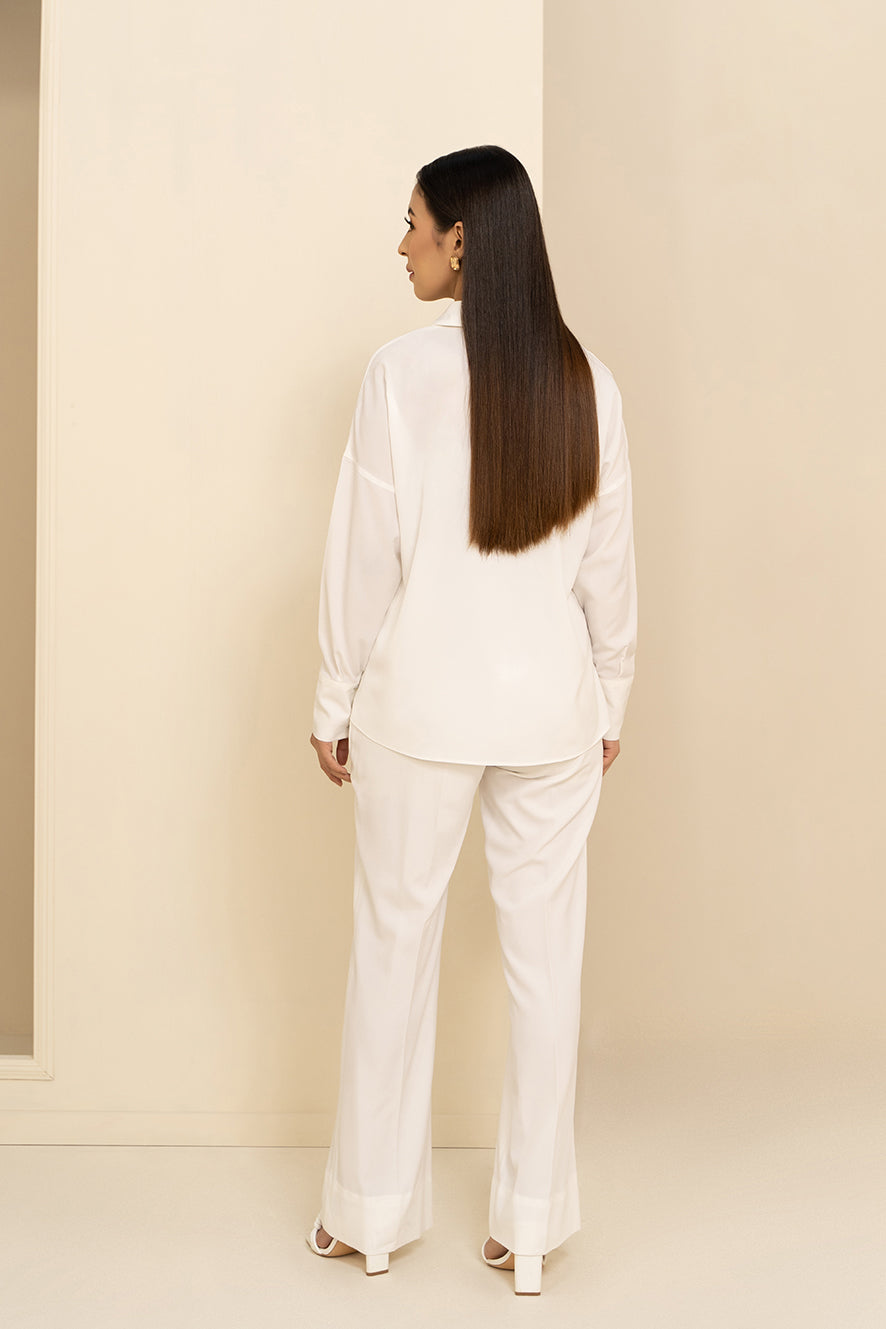 Basic White Button Down