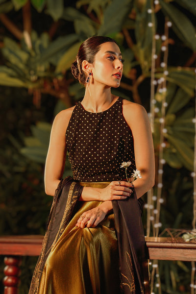 Isagai Crop Top & Skirt (Sleeveless)