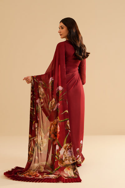 Rozil Saree & Crop Top