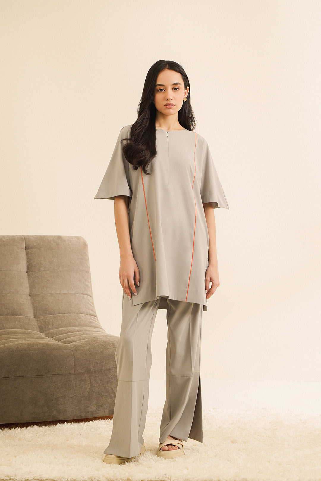 Citrus Streak Tunic