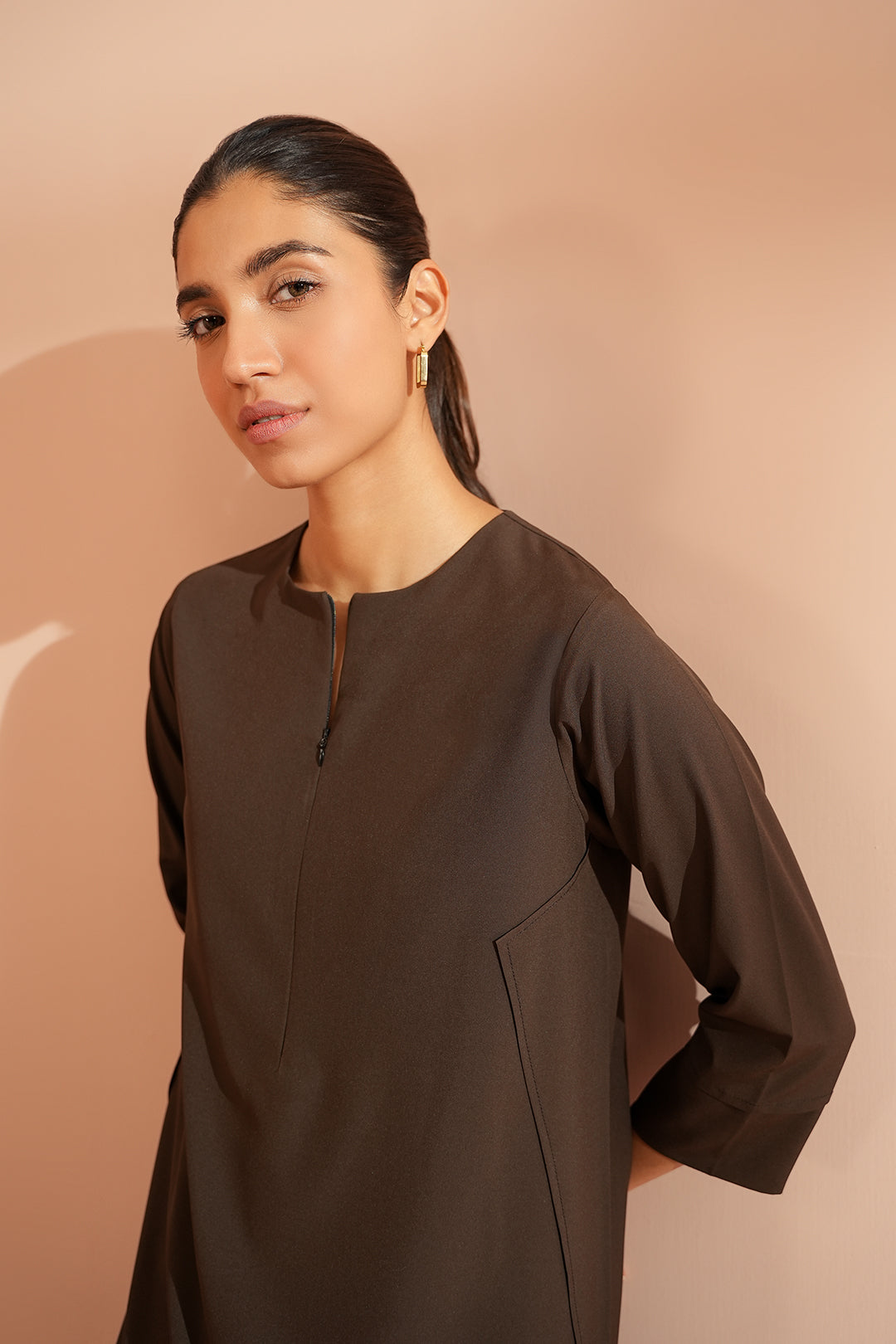 Taupe Tunic