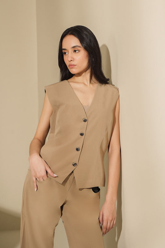 Tan Vest