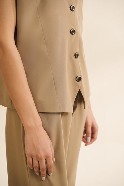 Tan Vest