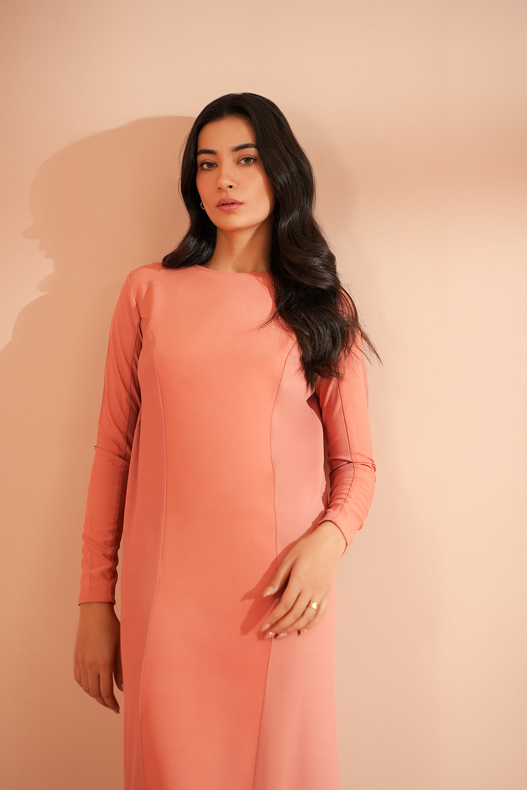 Burnt Coral Dress