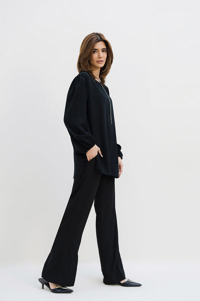 Blanket Stitch Button Down