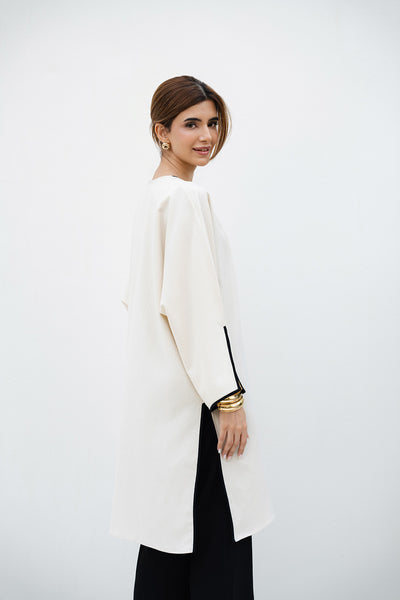 Contrast Trim Tunic