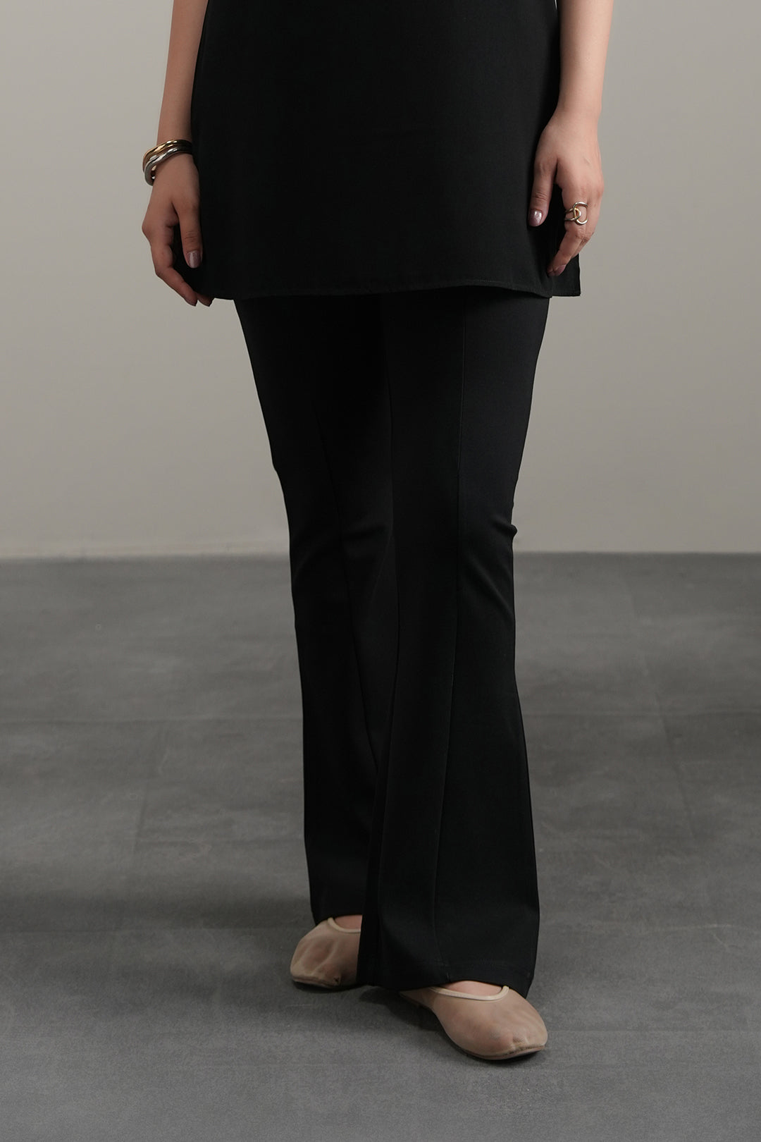 Luluknit Slim Bootcut Pants