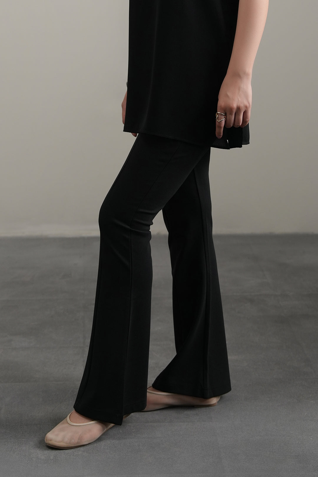 Luluknit Slim Bootcut Pants