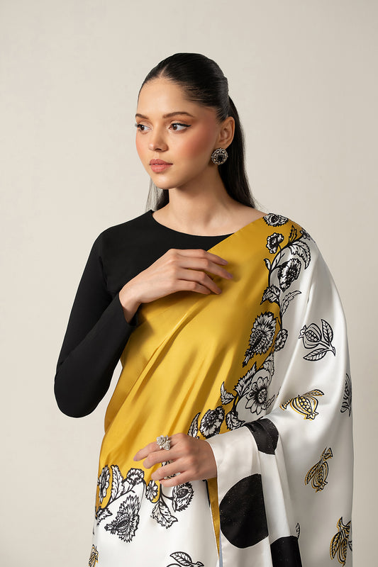 Samhil Top & Saree (2Pc)