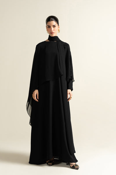 Double Drape Abaya