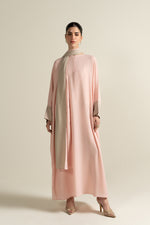 Pink Batwing Abaya