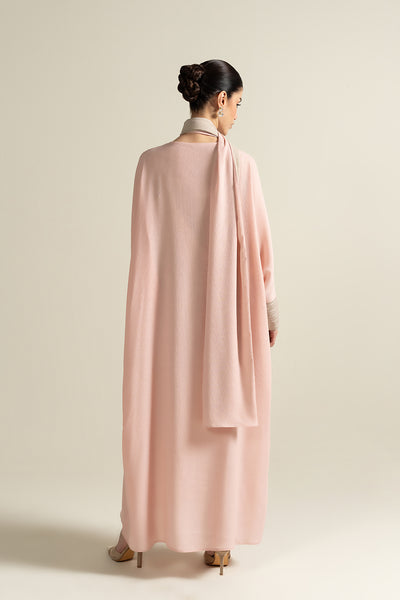 Pink Batwing Abaya