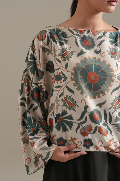 Solene Batwing Top