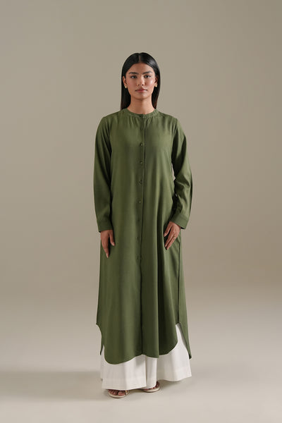 Evelia Long Button Down