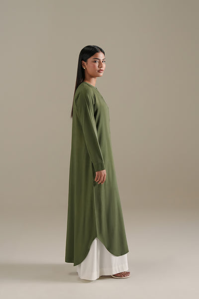 Evelia Long Button Down