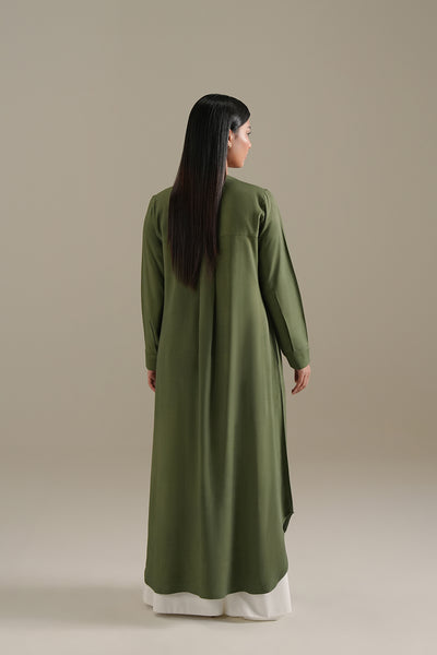 Evelia Long Button Down
