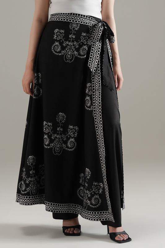 Contour Wrap Skirt