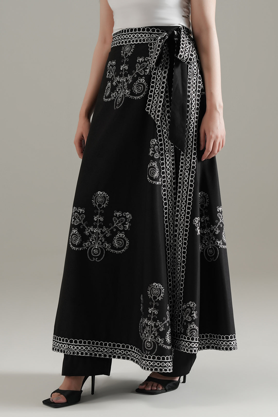 Contour Wrap Skirt