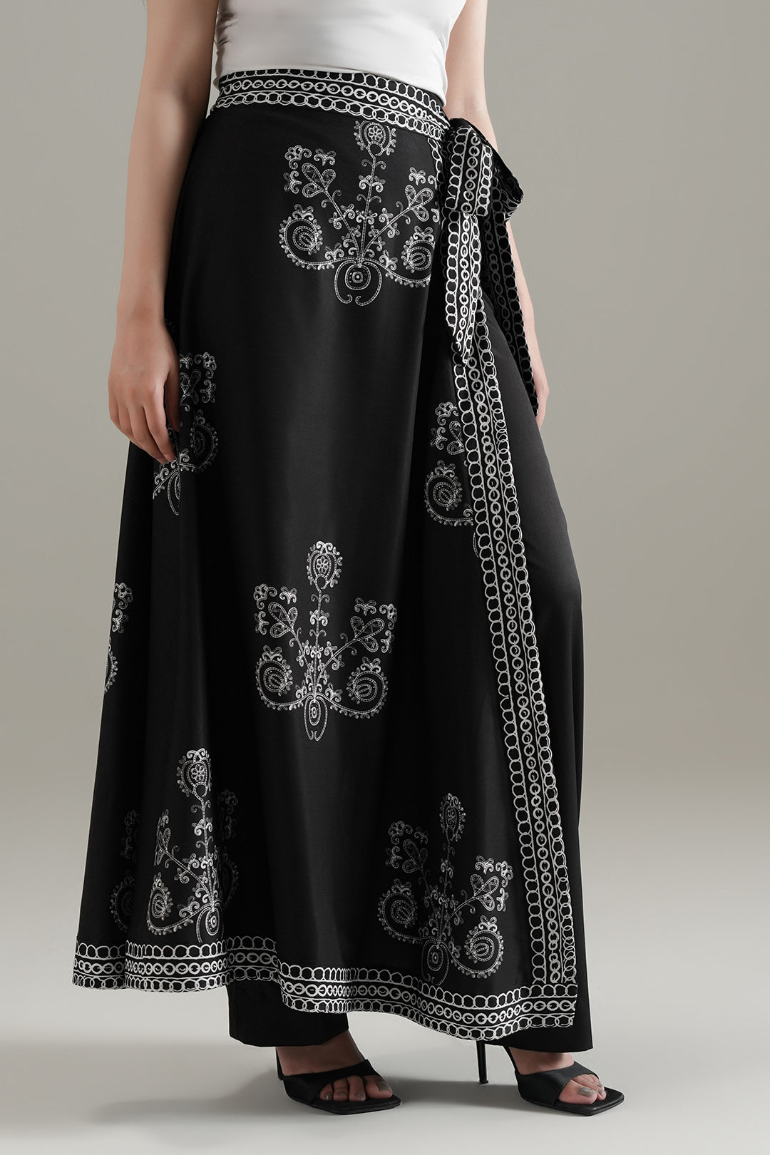 Contour Wrap Skirt