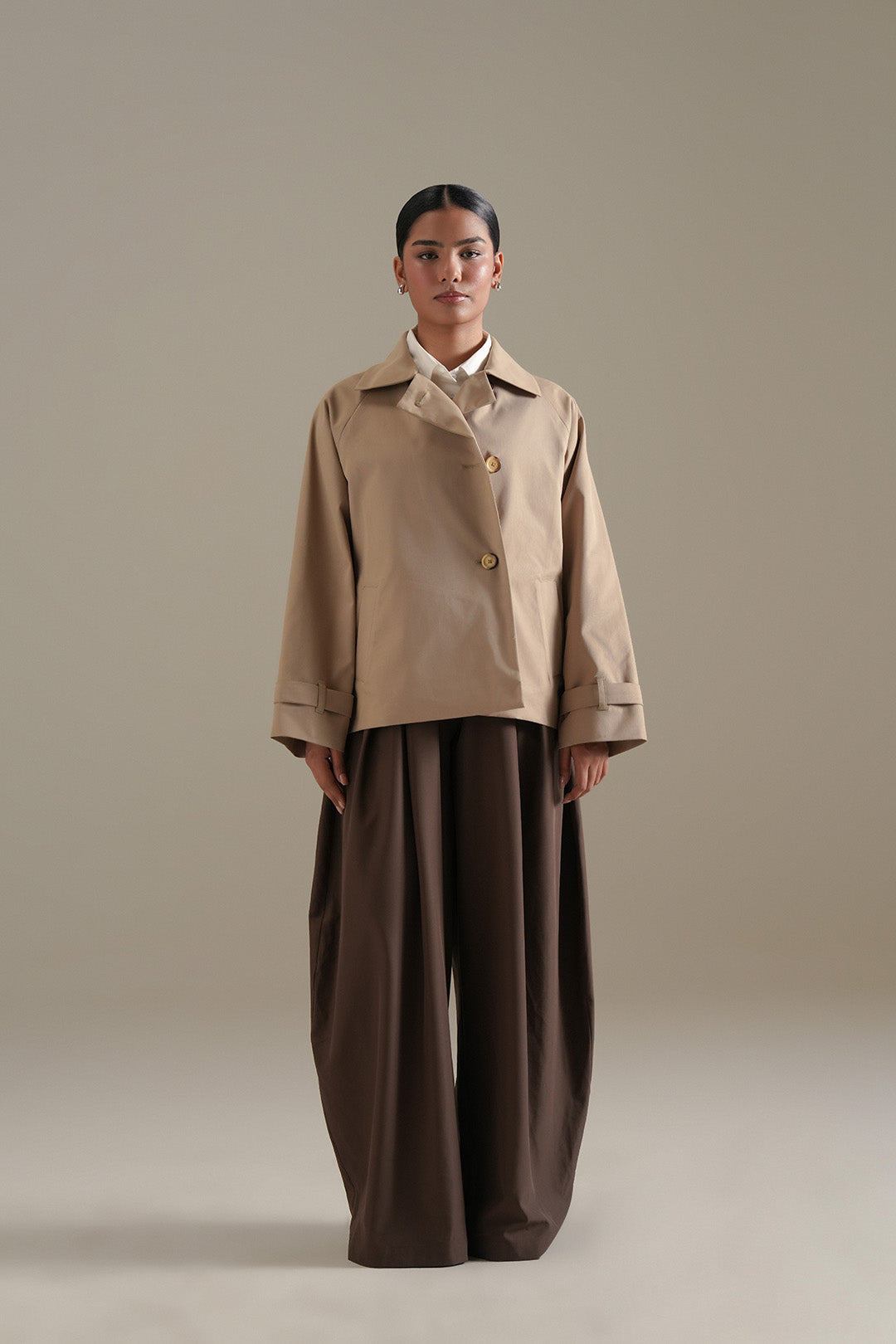Ecru Trench