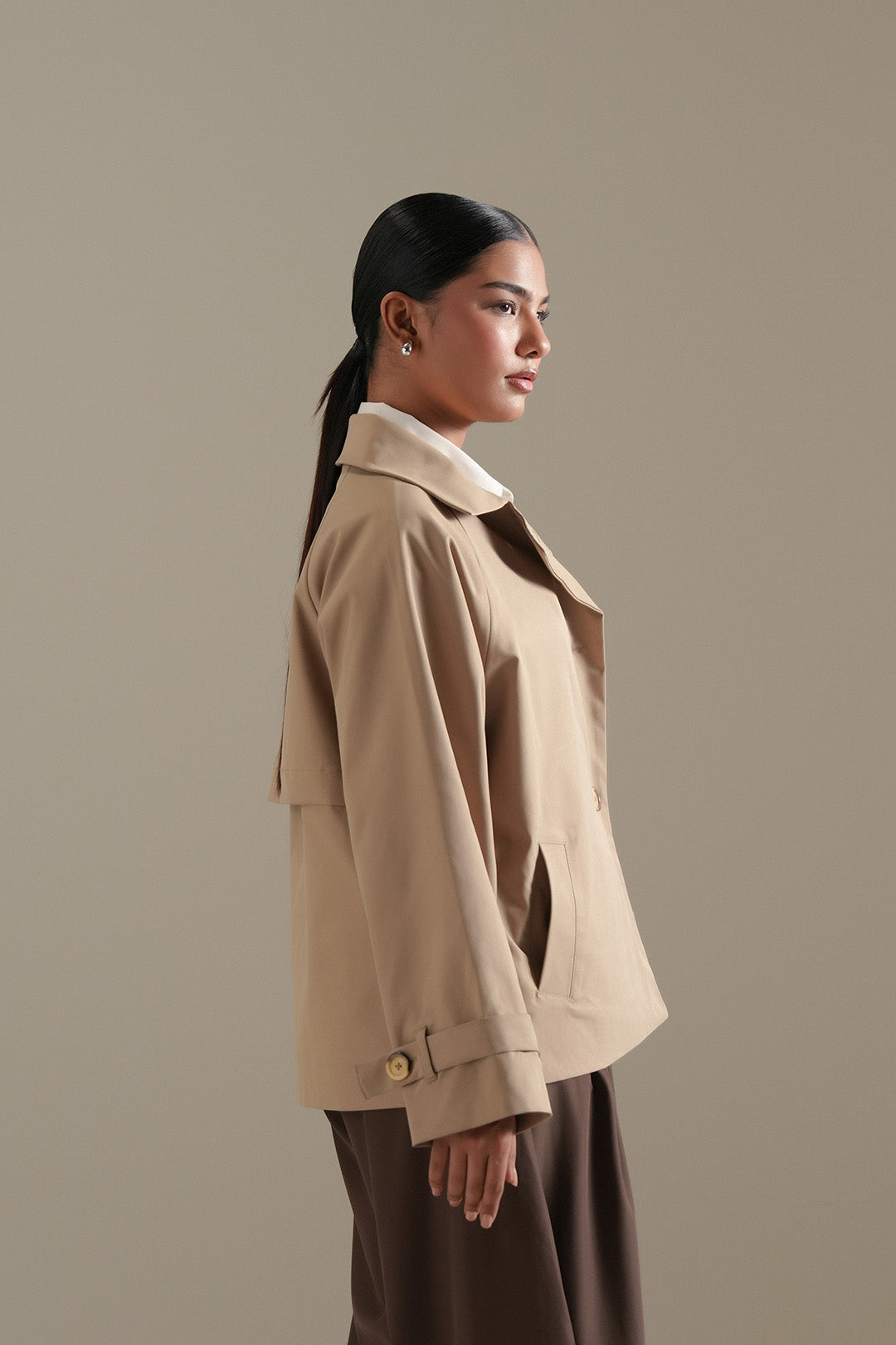Ecru Trench