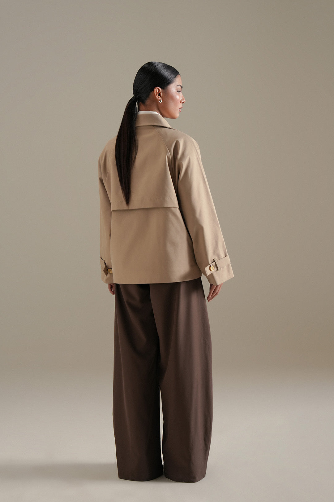 Ecru Trench