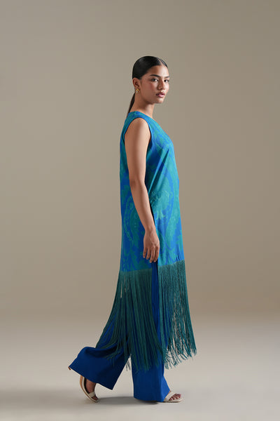 Fringe Tide Long (Sleeveless)