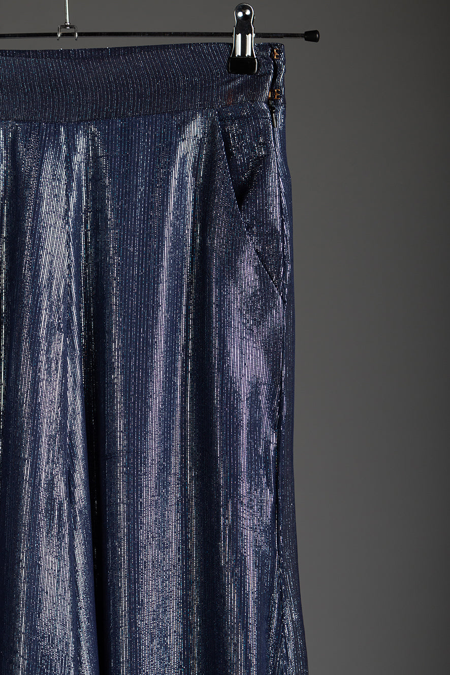 Night Shimmer Cropped Pants