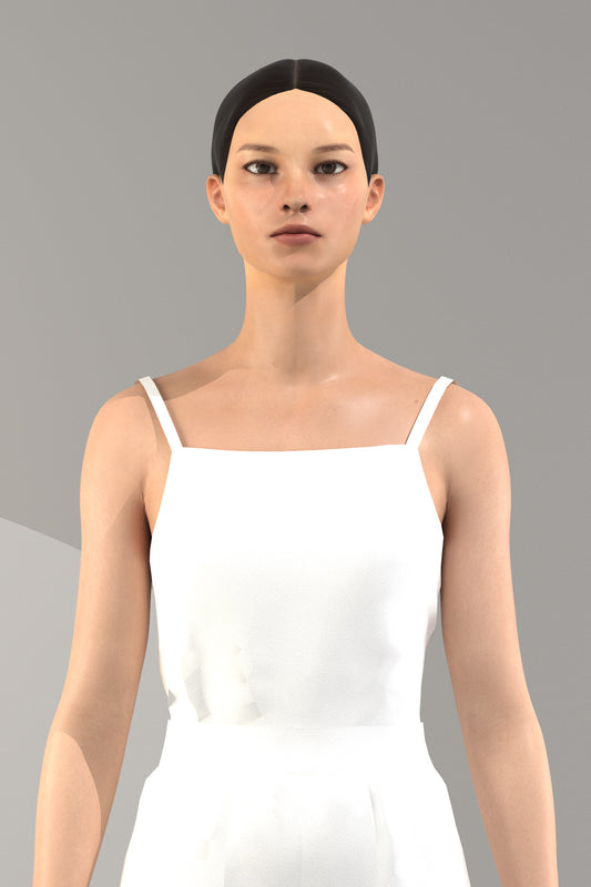 Samil Tank White