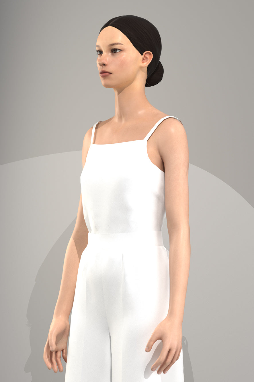 Samil Tank White