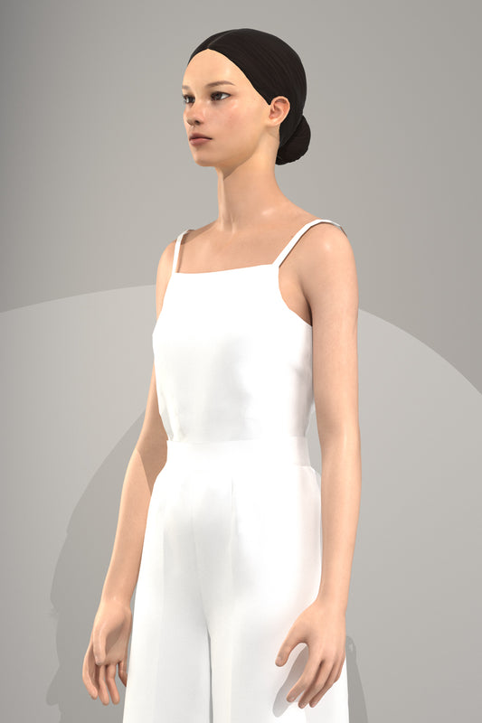 Samil Tank White