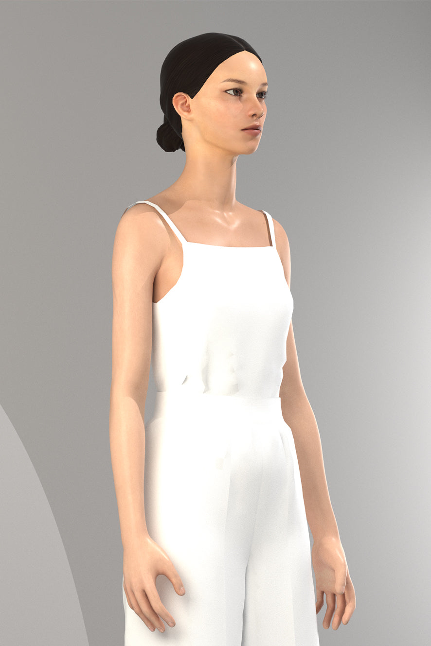 Samil Tank White