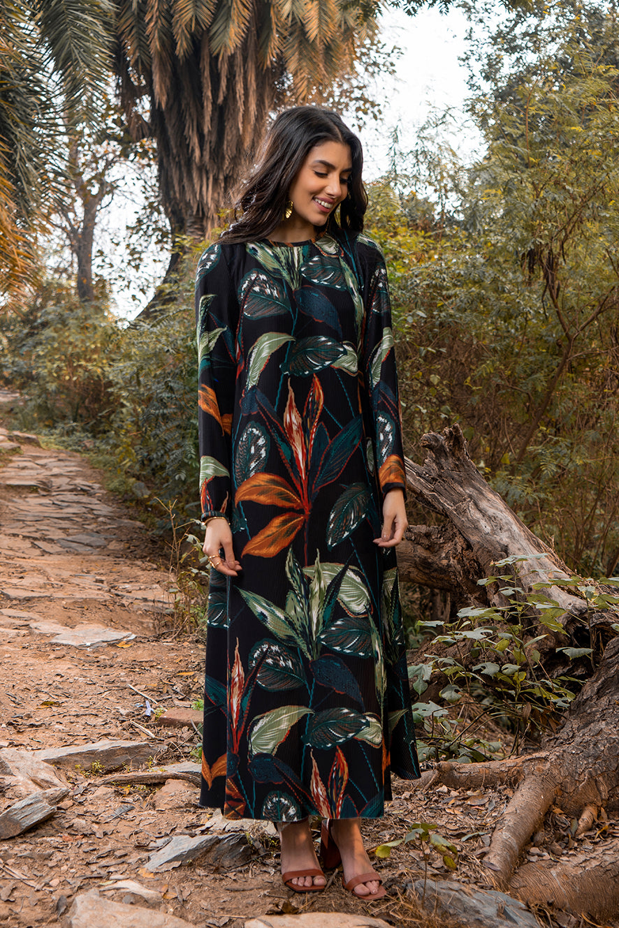 Kesaar Pleated Dress
