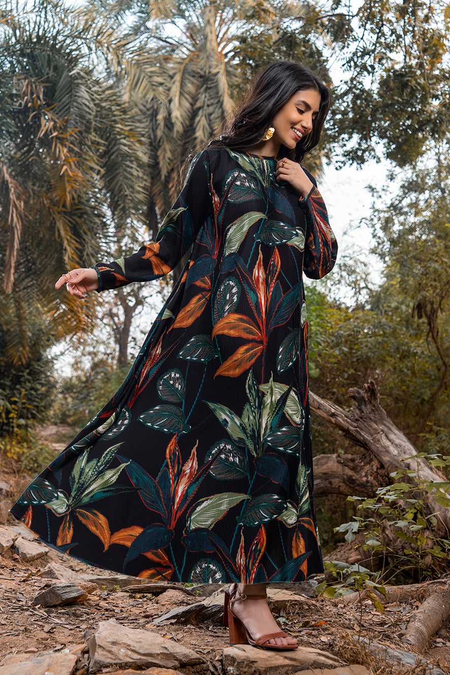 Kesaar Pleated Dress