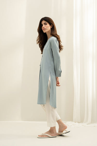 Ice Blue Button Down