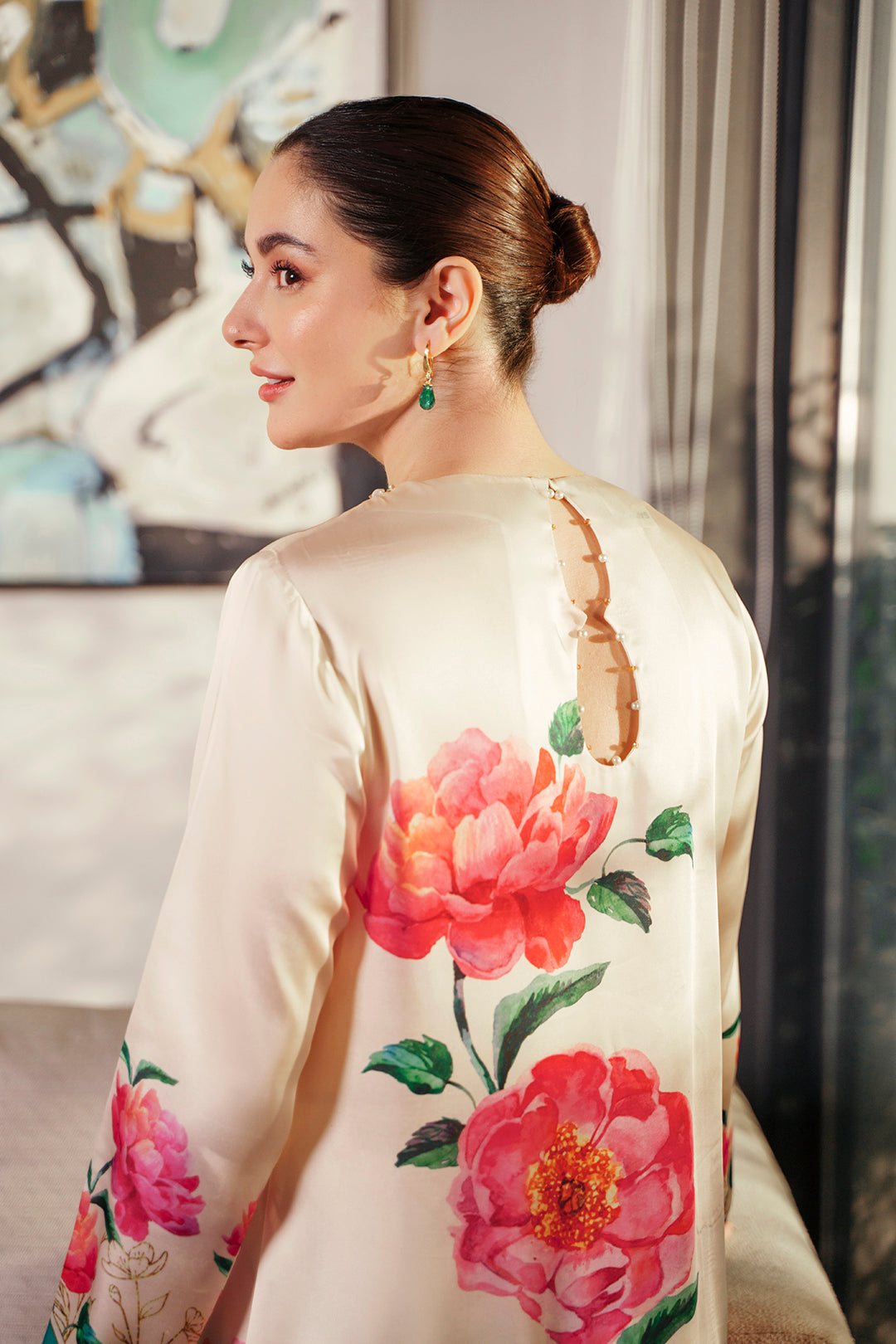 lulusar printed silk dress Jargik Dress Lulusar