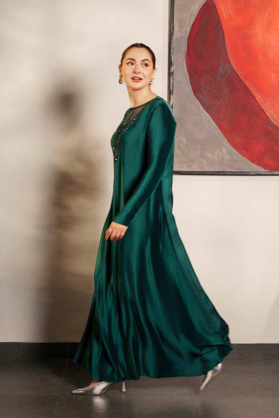 humsafar khirad green dress Humsafar Khirad Green Dress