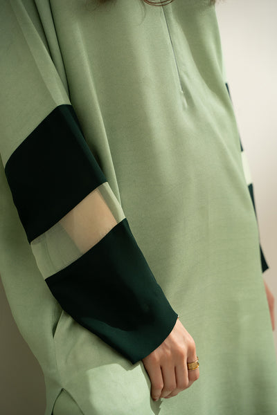 Green Hi-Lo Top