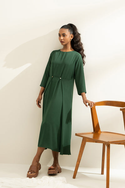 Side Overlap Dress