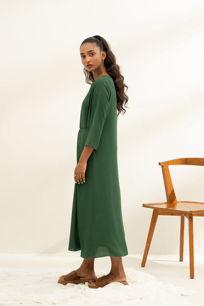 Side Overlap Dress