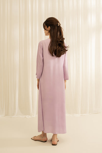 Lavender Button Down Dress