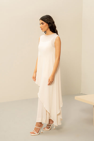 Daut Asymmetric Top (Sleeveless)