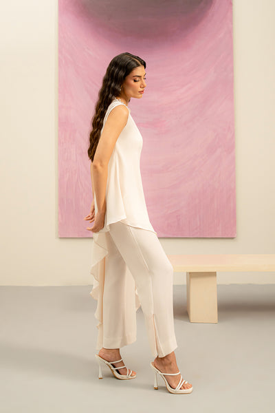 Daut Asymmetric Top (Sleeveless)