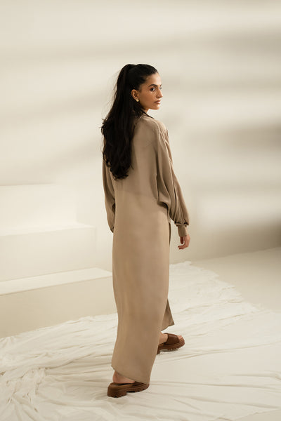 Knife Pleat Dress