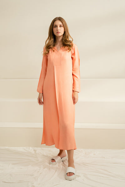 Peach Dress